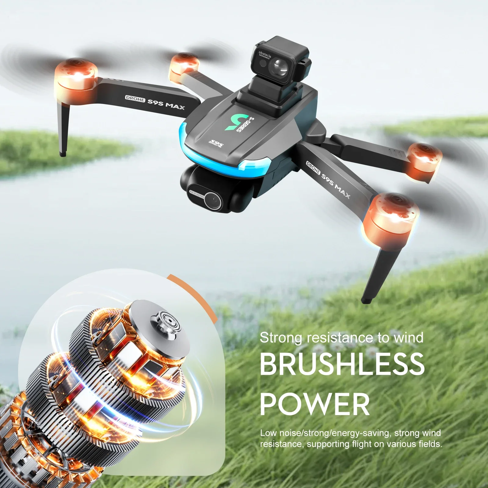 NEUE S9S MAX MINI Drone 4K 2-A – Drone Camera Wide Angle Bewertung und Preis