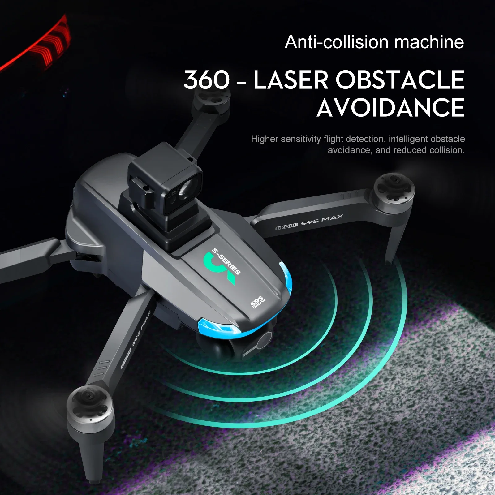 NEUE S9S MAX MINI Drone 4K 2-A – Drone Camera Wide Angle Bewertung und Preis