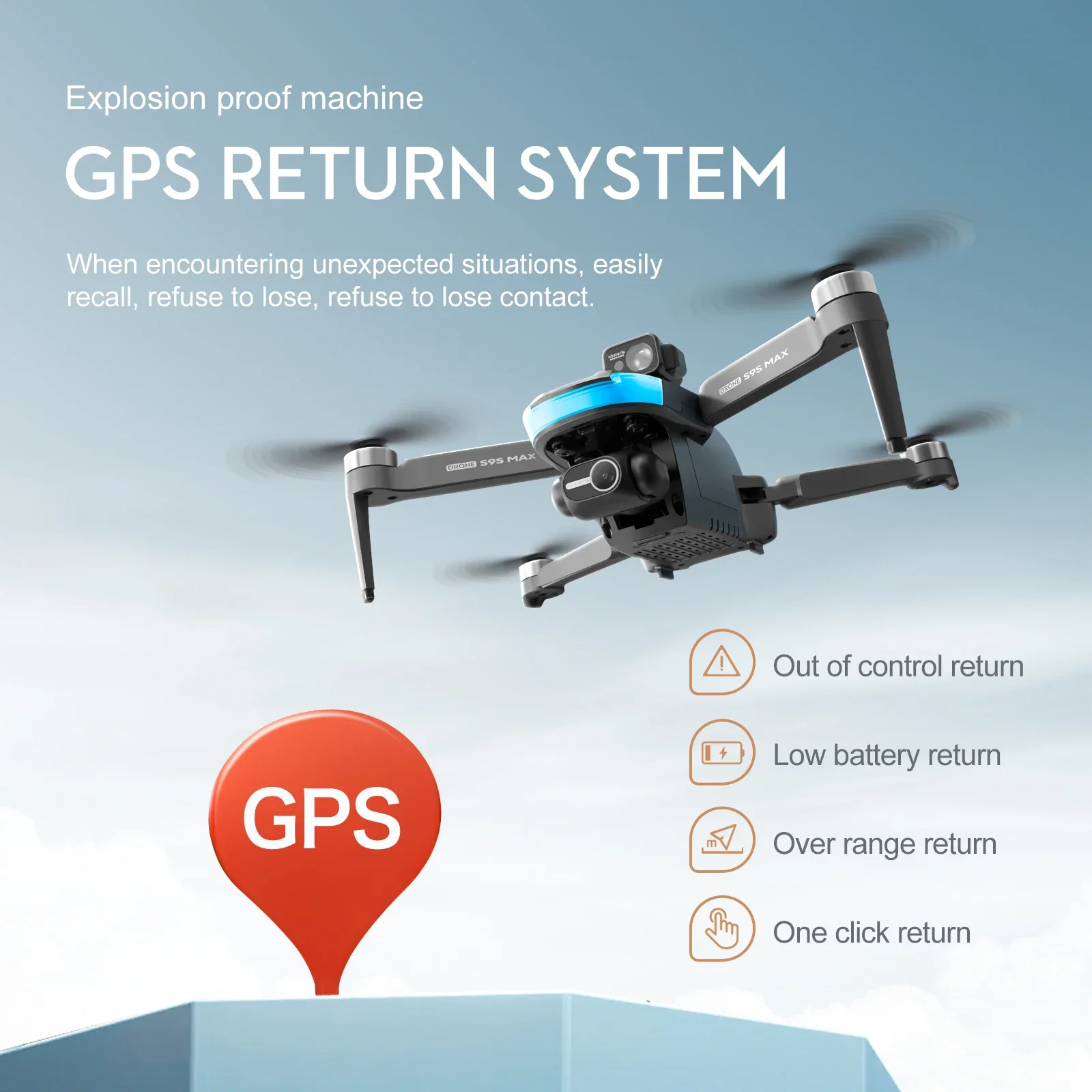 NEUE S9S MAX MINI Drone 4K 2-A – Drone Camera Wide Angle Bewertung und Preis