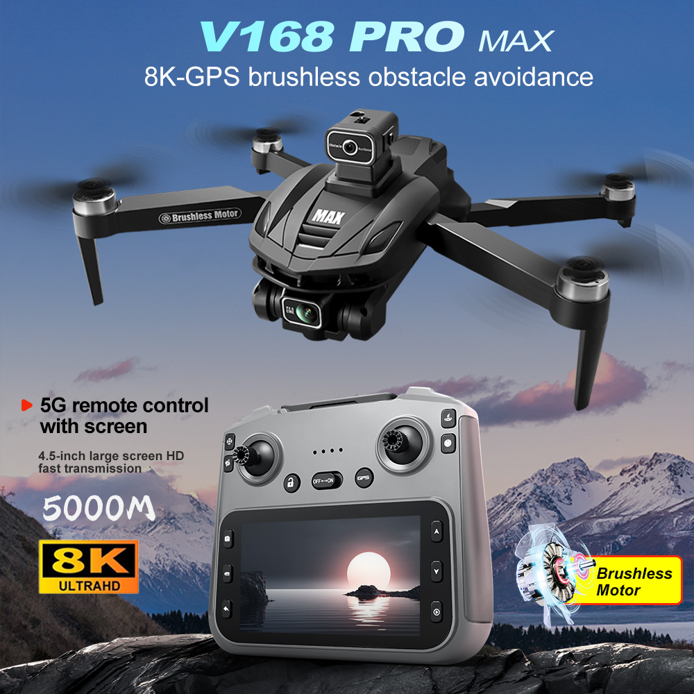 V168 PRO Max GPS Drohne 8K Pro – Drone Camera 4K Bewertung und Preis